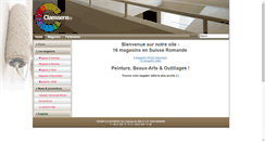 Desktop Screenshot of claessens.ch